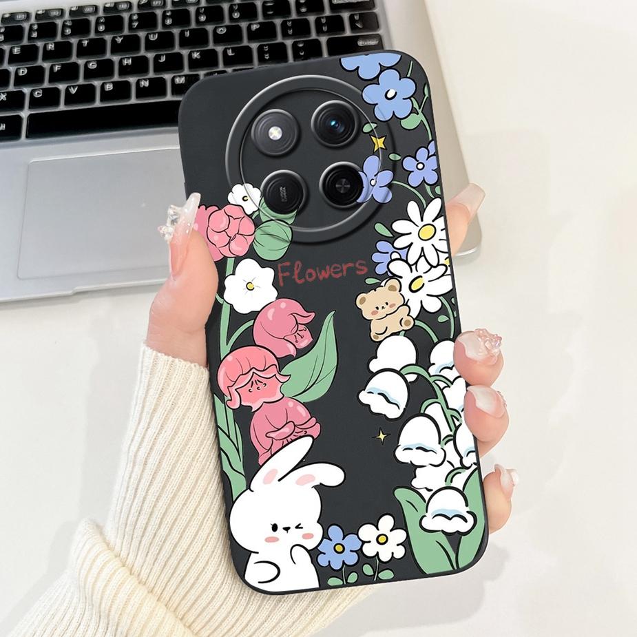 Чехол для Honor X9C Чехол для Honor X60 Pro Милый Кролик Панда Мультяшная Обложка Мягкий ТПУ Чехол для Телефона Для Honor X60 Pro HonorX60 HonorX9C 5G Сумки