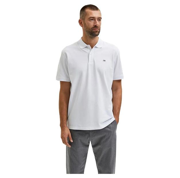 Selected Haze Short Sleeve Polo