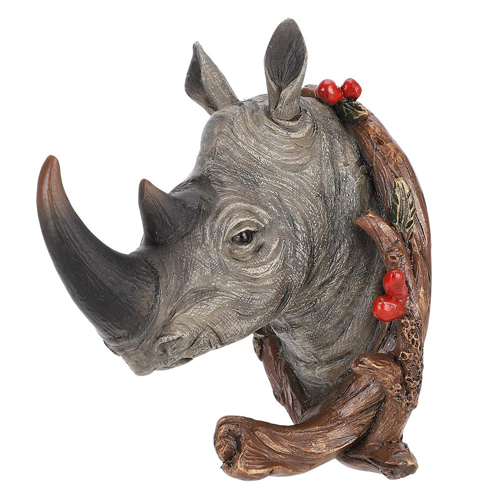 В форме головы животного Винтажный крючок Настенная вешалка для одежды Ключи Полотенца Крючок Домашний ДекорРетро