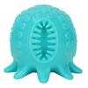 Осьминог Форма Чистка Зубов Собаки Жевательный Мяч Диспенсер Для Еды Писклявая Игрушка Для Укуса Зубной ЩеткиBlue