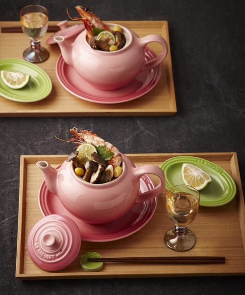 Чайный сервиз Le Creuset, набор кружек и чайников, устойчивый к воздействию высоких и низких температур, для микроволновой печи, можно мыть в посудомоечной машине, свадебный подарок, подарок на годовщину свадьбы, подарок на свадьбу