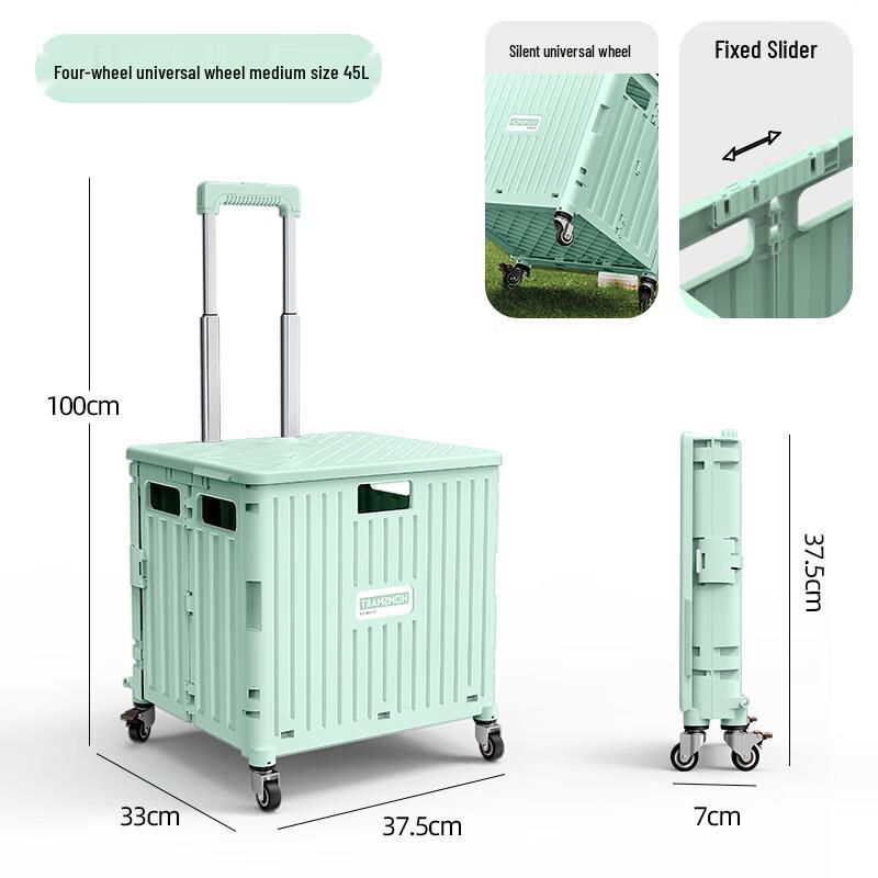 Little Helper Portable Folding Shopping Cart