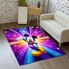 1pc Mickey Pattern Area Rug Soft Flannel Floor Mat for Living Room,Office,Bedroom and Carpet