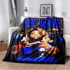 Hip Hop Rapper Blanket Rod Wave Flannel Blanket Soft Warm Throw Bedroom Decor Napping Couch Sofa Bed Chair Cover for Boys Girls