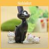 Black Cat Resin Figurine Set With Creative Desk Decor For Couples And Giftgiving