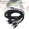 2m/6.6ft USB C Splitter Cable Plug and Play USB C Multi Charging Cable  For Cell Phones