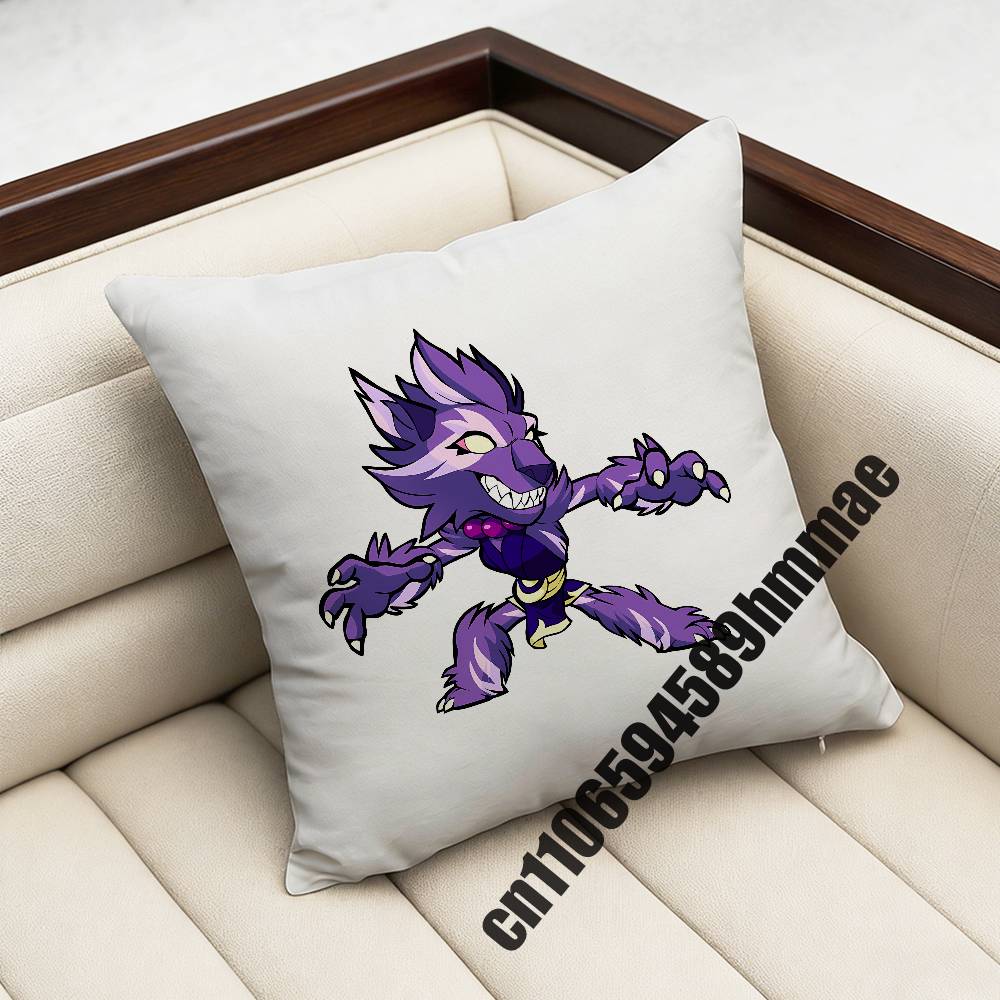For B-Brawlhalla Throw Pillow Case Sham 45X45Cm 40X40Cm Square Car Pillowcase Pad Cushion Cover