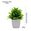 Artificial Potted Eucalyptus Lavender Bonsai - Indoor Greenery Decoration