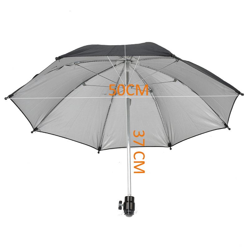 Зонт для камеры с держателем для телефона «горячий башмак», солнцезащитный козырек, уменьшающий блики, солнцезащитный козырек для DSLR, аксессуары для фотосъемки на открытом воздухе