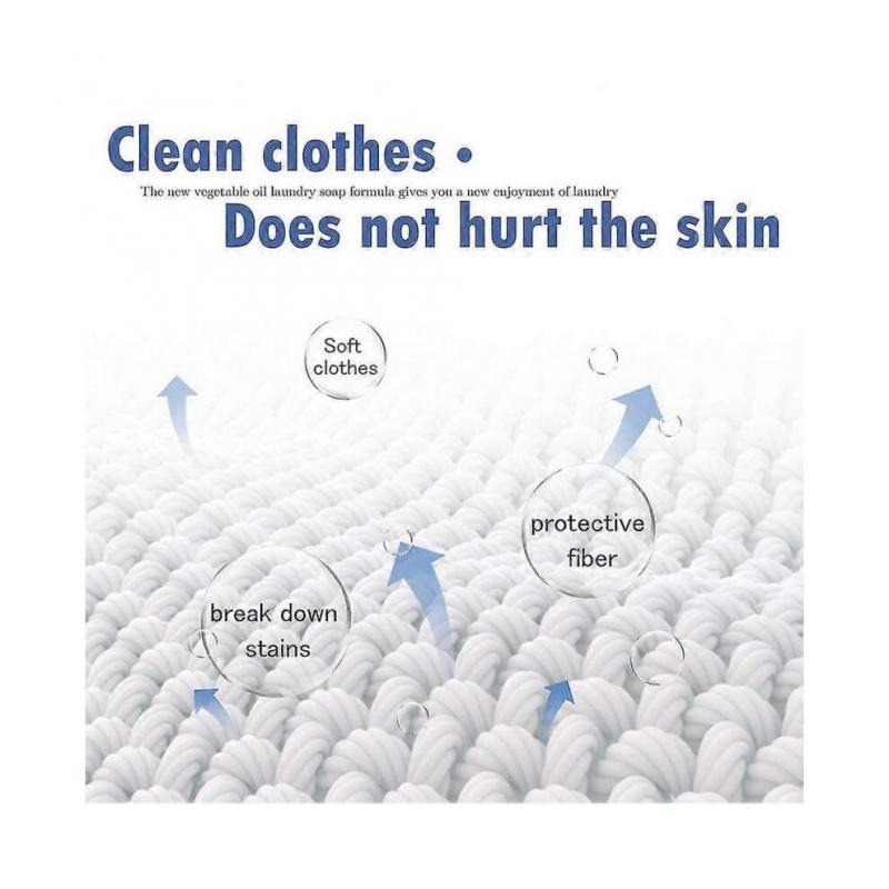 200g Laundry Soaps Clothes Cleaning Soaps Long-lasting Fragrance Clothes Care