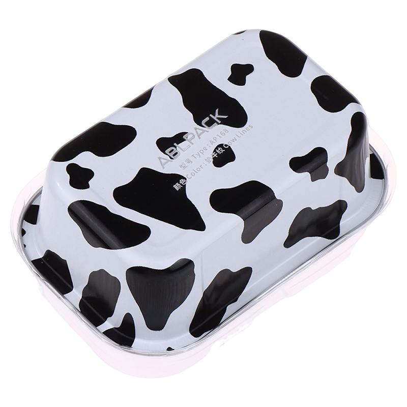 10шт прямоугольные формы для выпечки из алюминиевой фольги с крышкой, инструменты для выпечки