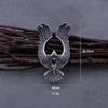 Vintage Viking Eagle Stainless Steel Mens Necklace Never Fade Biker Domineering Pendant Jewelry Scandinavian Rune Amulet Gift