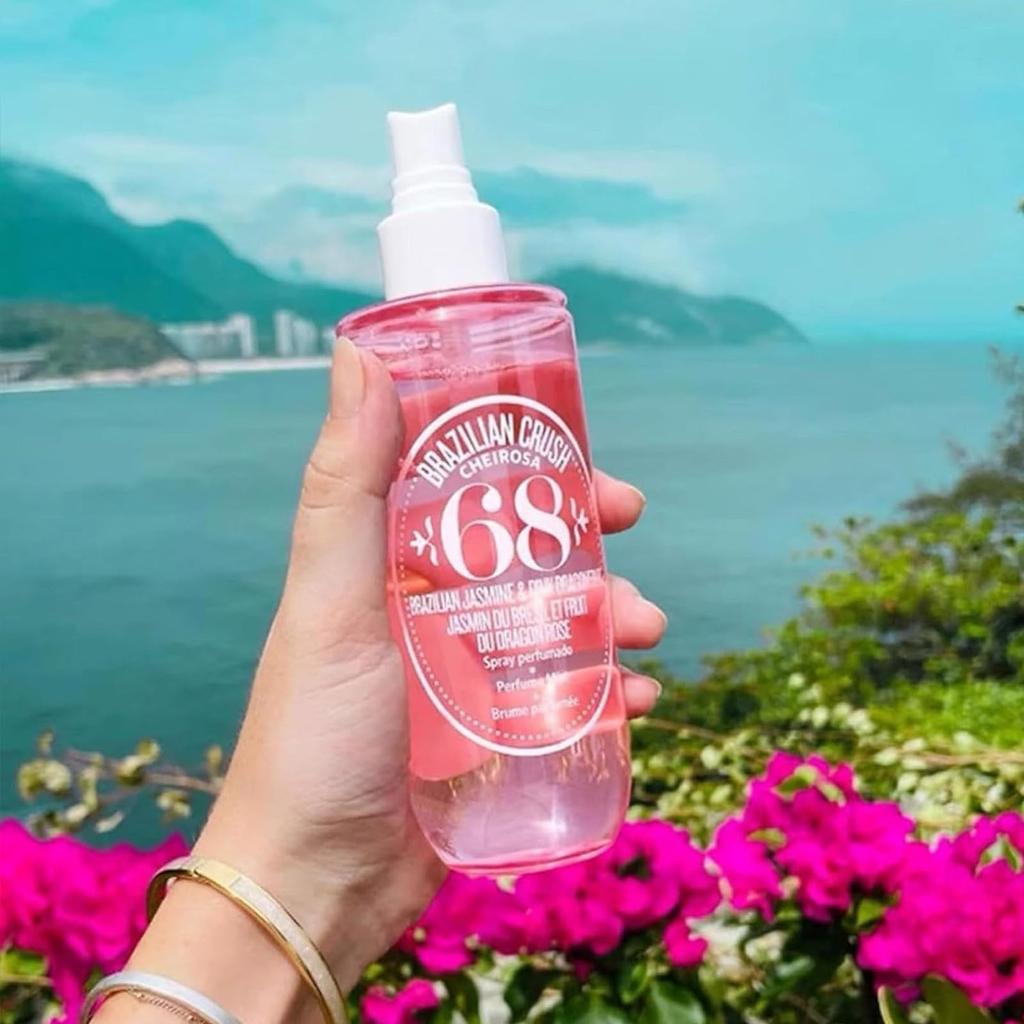 Спрей для тела для волос для женщин, длительный фруктовый спрей для тела, аромат для тела для самых одаренных, увлажняющий кожу, 90 мл