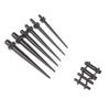 36Pcs Ear Gauge Taper And Plug Stretching Kit Ear Flesh Tunnel Expansion 14G-00G