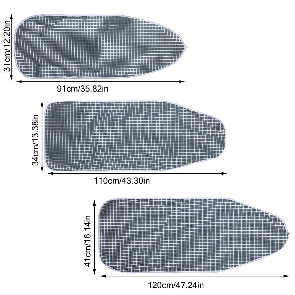 Прочный чехол для гладильной доски, толстый, термостойкий, с принтом, с подкладкой, новый, ткань для гладильной доски