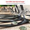 8-Tooth Garden Rake with 1.4m Wooden Handle