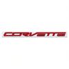 Для Chevrolet Corvette Логотип Задний Значок Металлическая Модифицированная Английская Буквенная Наклейка 3D Стикер 27.8x1.8см Автомобильный Задний Значок Украшение