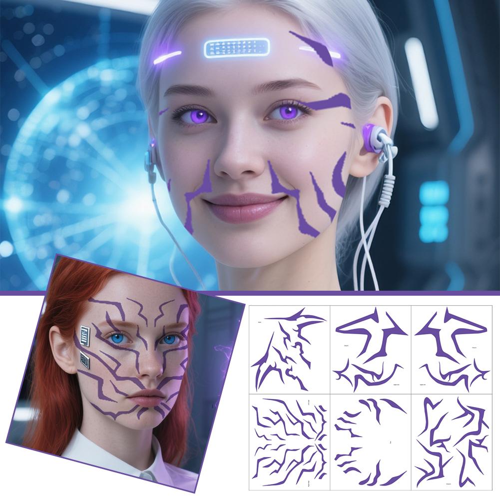 K-Pop Охотники на демонов Временные татуировки Аниме Huntrix Demo N Hunters K-Pop Дьявольские парни Джину Руми Тату Реквизит Тату Полоска Наклейка