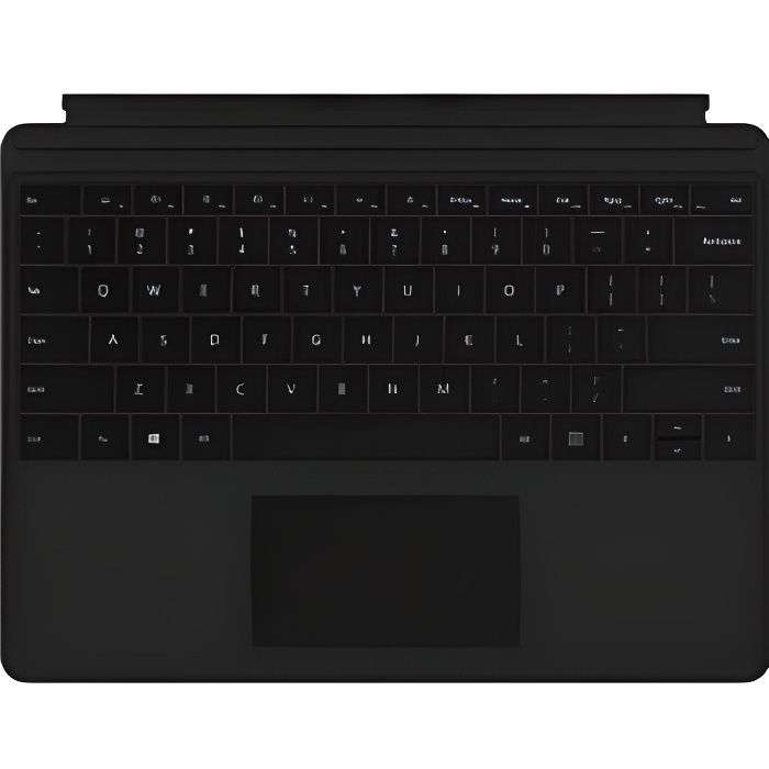 Clavier - MICROSOFT - Surface Pro X - Rétroéclairé - Trackpad - Français