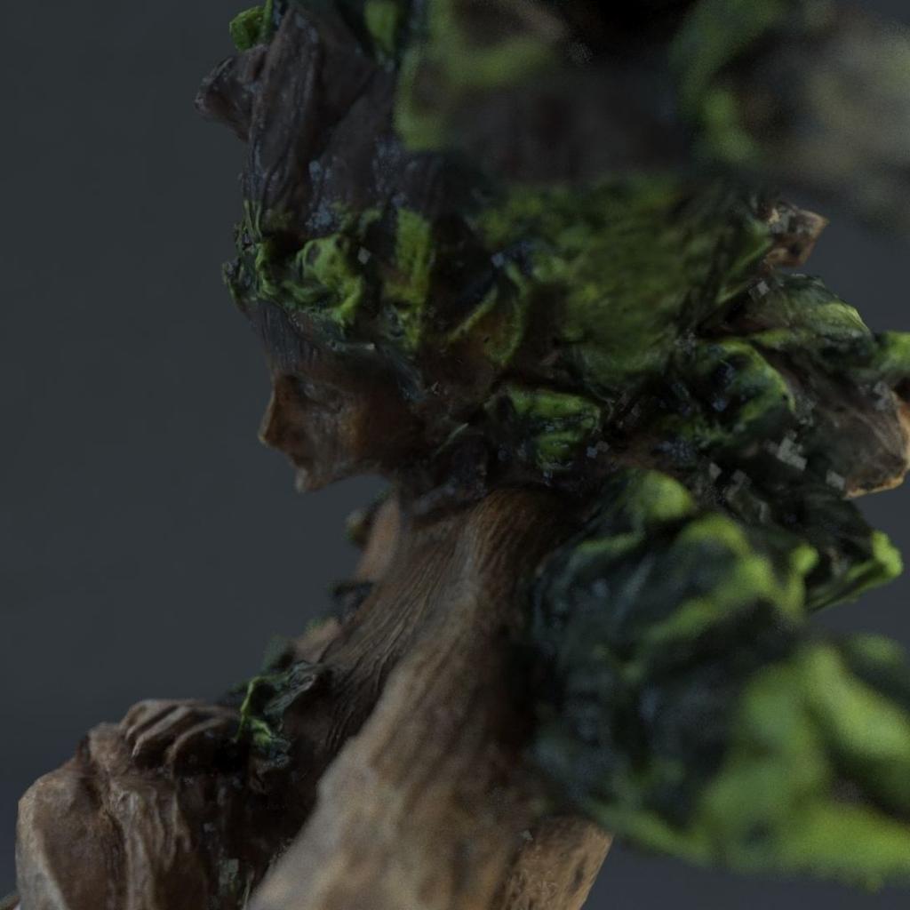 Креативное украшение для сада Натуральная статуэтка птицы Статуэтка птицы из натуральной смолы | Новая лесная богиня Настольное украшение