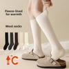 Wool and Fleece Calf Socks, Thickened Knee-length Socks, Warm Thigh-high Socks, Slimming High Socks for Women In Autumn and Winter