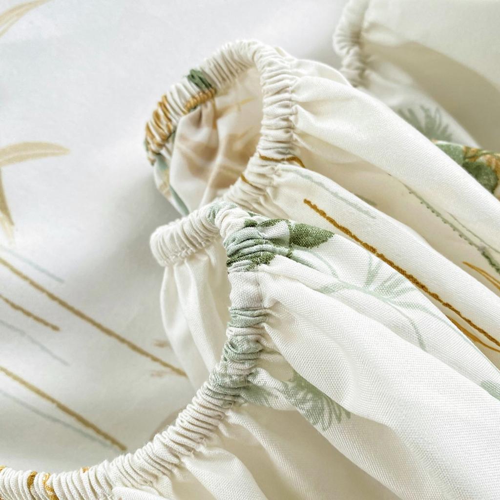 Принтованная простыня для спальни, дома, отеля, светло-бежевая, мягкая и удобная