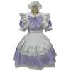 Women Sweet Vintage Lolita Maid Uniform Ruffled Servant Full Dress Comfort Outfit For  Stage Performance Party Halloween Cosplay