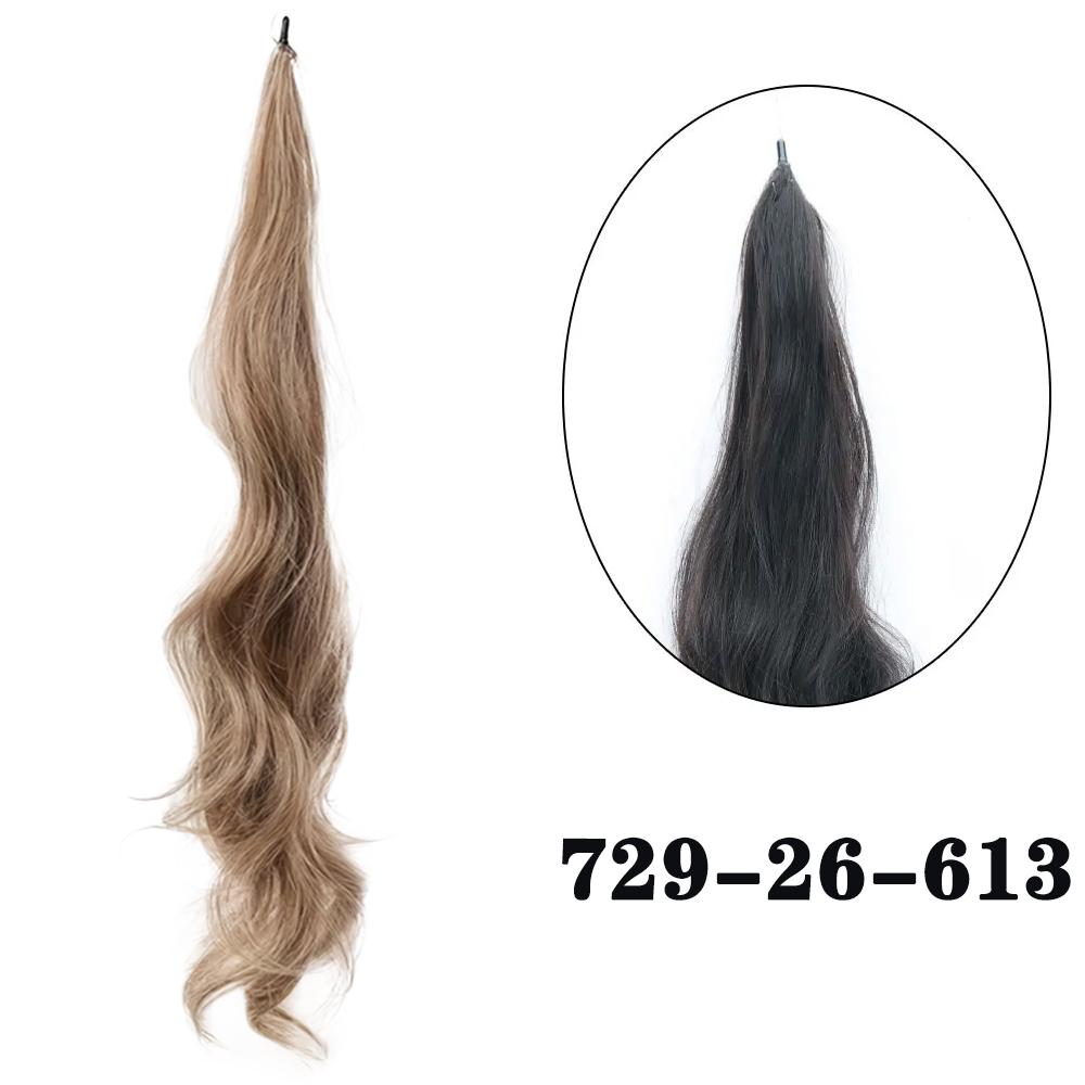 MISS WIG Синтетический 30-дюймовый гибкий хвостик, длинный волнистый многослойный хвостик, парик для женщин, для косплея