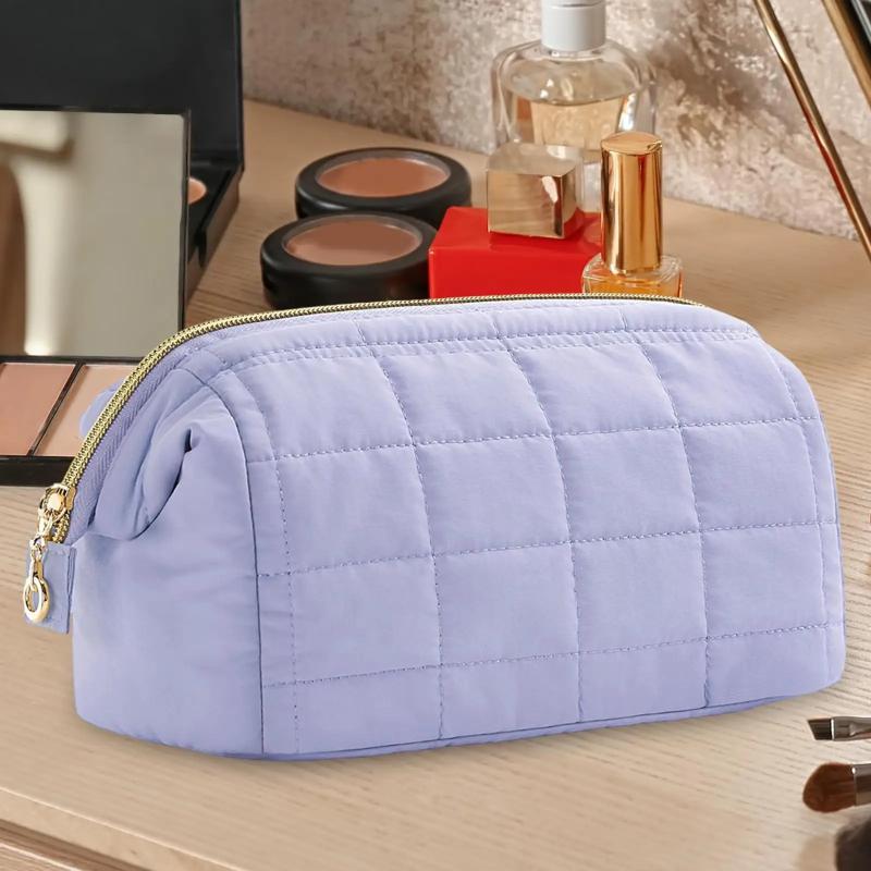 Space Saving Travel Cosmetic Bag with Expandable Compartments for All Your Essentials