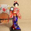 30 см Японские Милые Фигурки Гейш Куклы в Красивых Кимоно Новое Украшение Дома Офиса Миниатюры Подарок на День Рождения