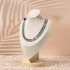 1PC Portrait Model Jewelry Stand Dresser and Window Beige Green Necklaces Portrait Necklace Holder Gift 2 Colors