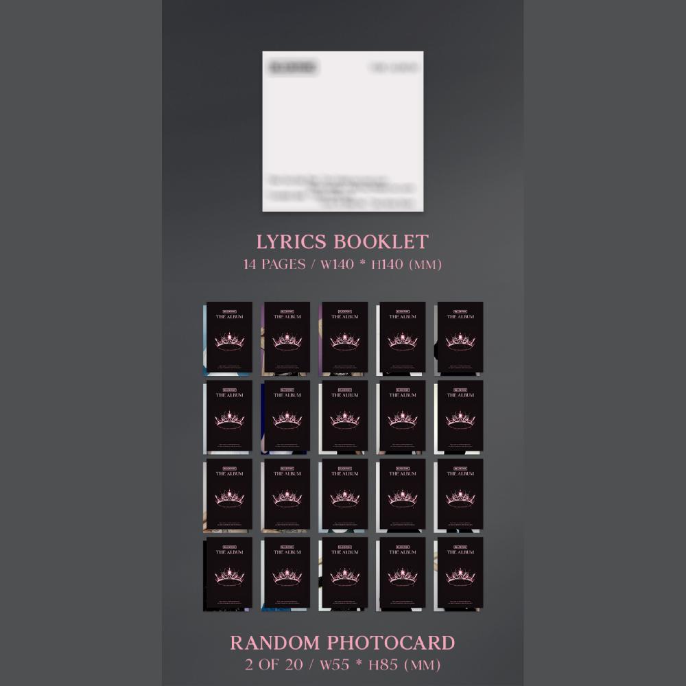 BLACKPINK 1-й полный альбом THE ALBUM