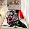 Дизайн гоночного мотоцикла Aprilia, подходящий в качестве нескользящего коврика для дивана в гостиной или спальне