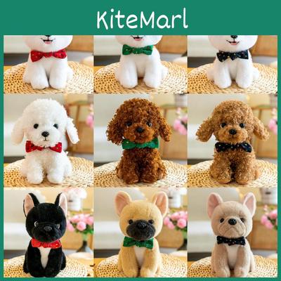 Плюшевая игрушка корги с набивкой из ПП хлопка, мягкий короткий мех, чучело животного для детей в подарок