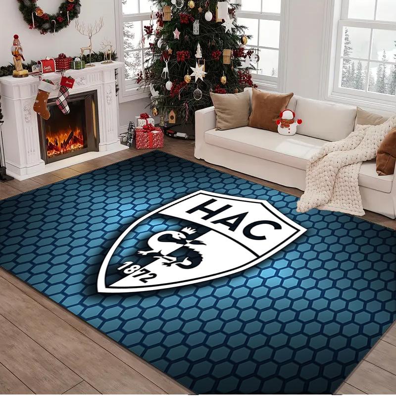 1PC rug Le Havre Crest Heritage Carpet, Chair Rug,Area Rug for Office Bedroom living rooms bedroom, Doormat decor Christmas fan gifts