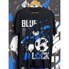 2026 Fashion Style W Manga T Shirt Japanese Soccer Team Player Anime Otaku Crew Neck Slight Stretch Regular Fit All Season Casual T-Shirt Tee