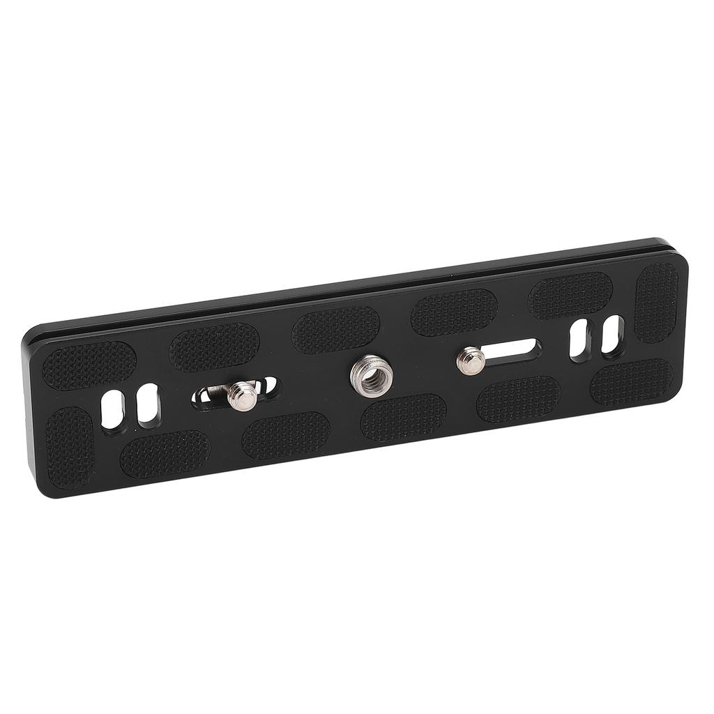 Camera Quick Release Plate 15cm 2x14in 1x38in Thread Aluminum Alloy QR Plate for Arca Mount