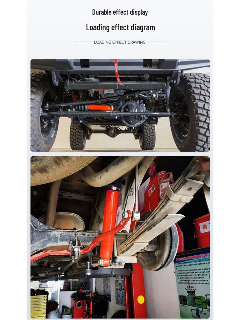 Hilux VIGO REVO 2" Lift Yellow Shock Absorber Spring