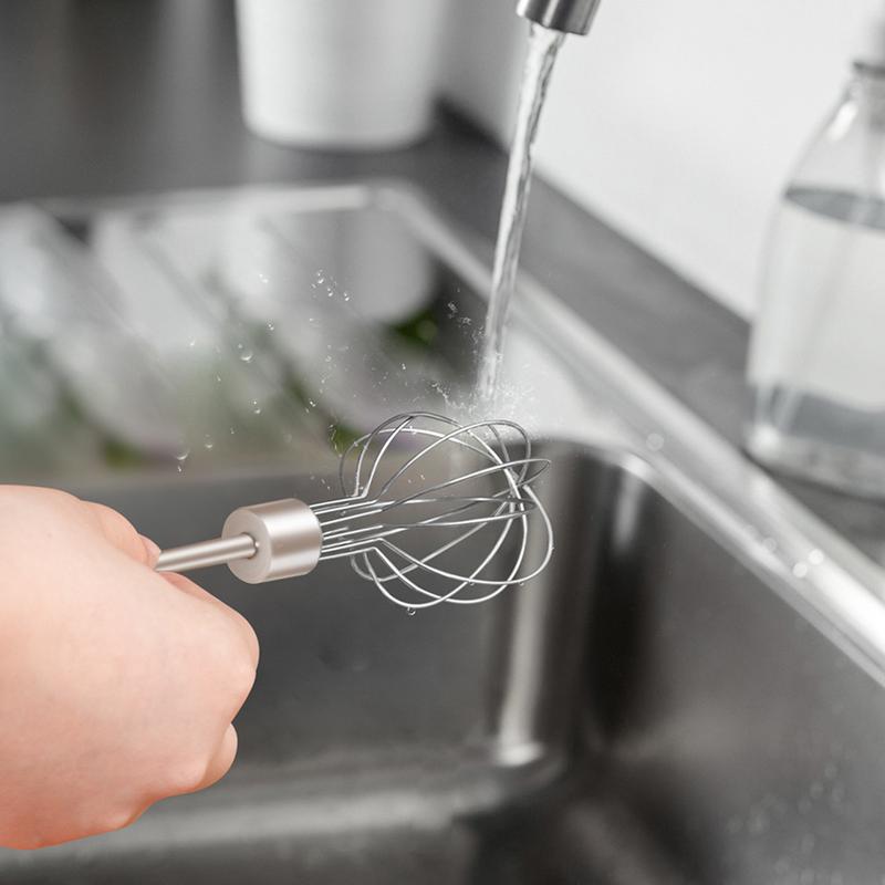 Electric Mixer Handheld Kitchen Hand Mixer Rechargeable High-Speed Stirrer Whisk Portable For Dough Mixing Milk Frothing Travel