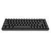 Механическая игровая клавиатура на 68 клавиш с RGB-подсветкой, с возможностью горячей замены, проводная, с коричневыми переключателями, для компьютера