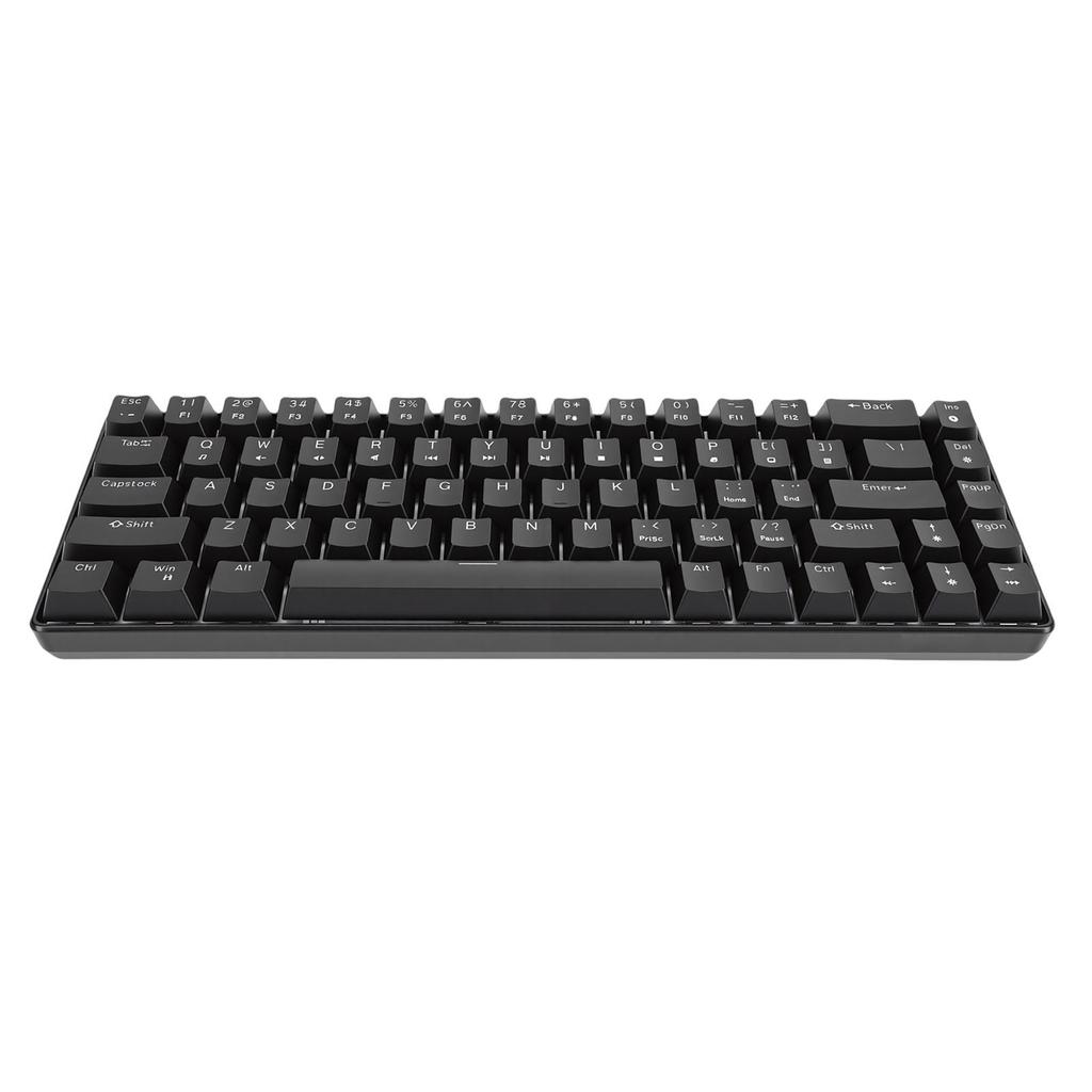 Механическая игровая клавиатура на 68 клавиш с RGB-подсветкой, с возможностью горячей замены, проводная, с коричневыми переключателями, для компьютера