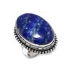 Lapis Lazuli Gemstone 925 Sterling Silver Jewelry Ring Size 9
