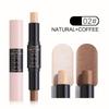 Dual-Ended Contour Stick Double End Stick Matte Nose Shadow Profile Highlight And Highlight Dual Purpose Shadow Pen