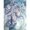 Diamond Embroidery Butterfly and Unicorn Diamond Painting Cross Stitch Full Round Rhinestone Decor