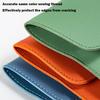 Leather Leather File Folder Large Capacity Briefcase Stationery Dustproof Document Bag  Women Men