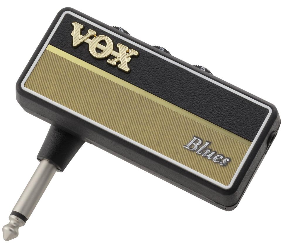VOX Headphone Guitar Amplifier amPlug2 Blues No Cables Required Plug Directly Into Your Guitar Perfect for Home Practice Battery Powered Effects
