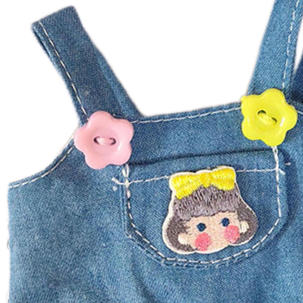 Mini 6 Inch Doll Clothes, Cute Clothes Suit, Hat, Comfortable for Girls,