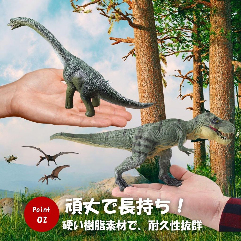 Archnote Tyrannosaurus Brachiosaurus Динозавр Игрушечная Фигурка Реалистичный Большой Набор