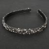 Crystal Rhinestones Luxury Simple Hair Accessories Hair Hoop Pearl Headbands Crystal Hairbands