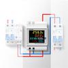 Rail AC Display D52-2066 40-300V 100A / Digital Ammeter, Voltmeter, Wattmeter With External